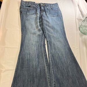 Mossimo Supply Co. Light Blue Wide Leg Jeans